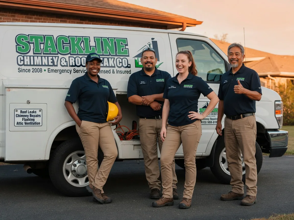 Chimney flashing repair company in Frenchville, ME